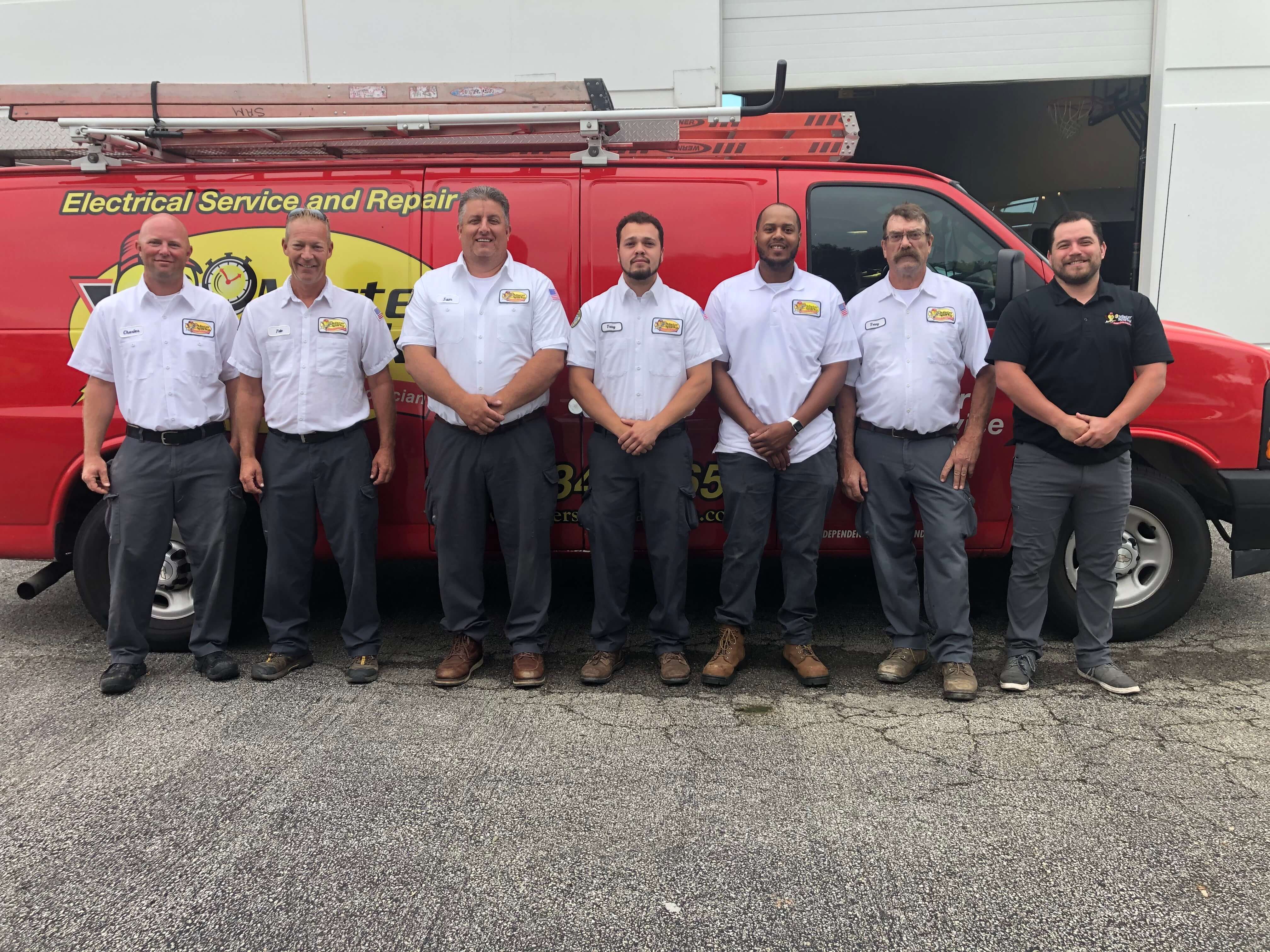 the Mister Sparky of Aurora, Il team